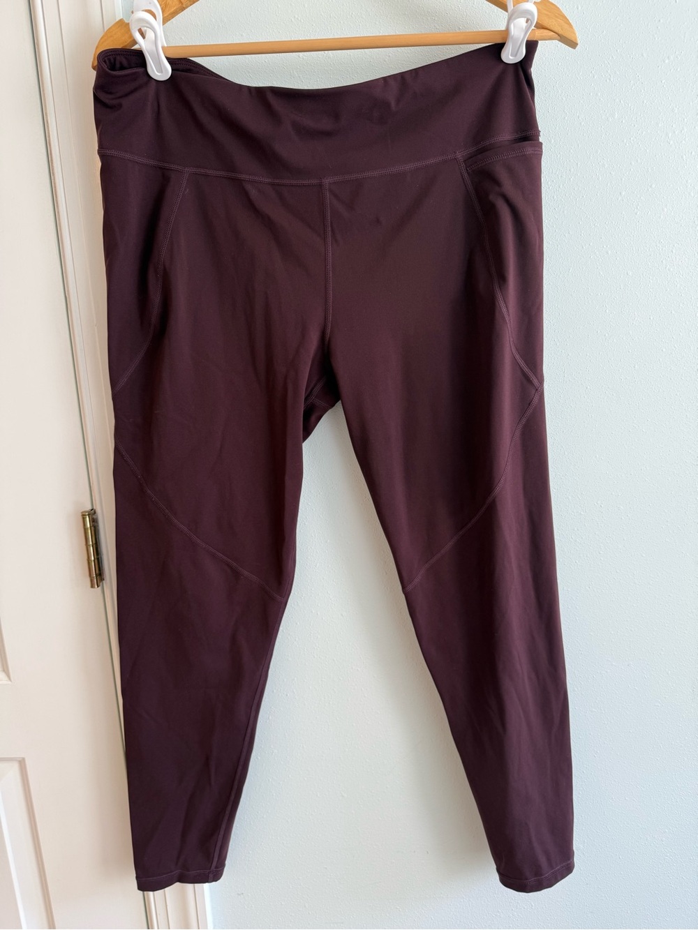 Sweaty Betty Power Full Length Leggings- Deep Plum